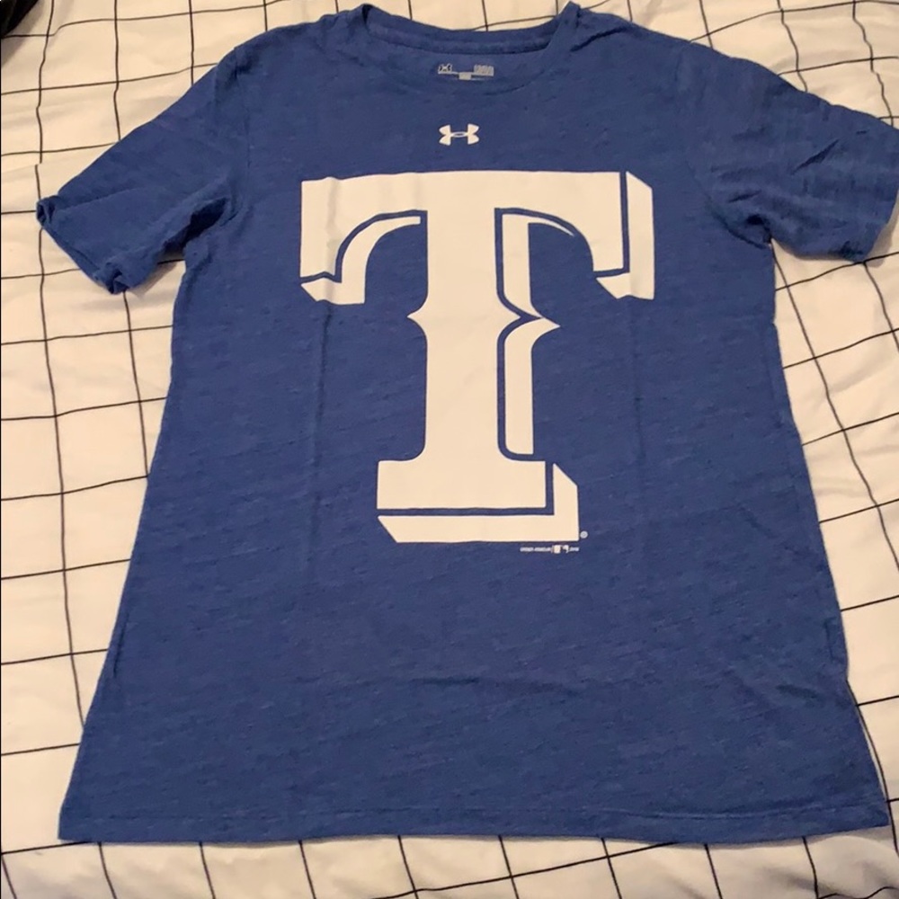 Texas Rangers under Armour shirt